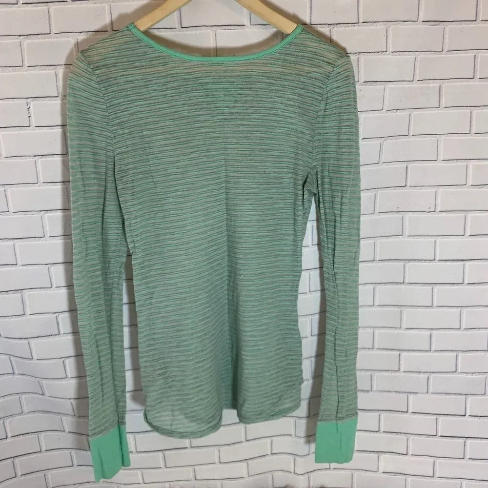 Intimately‎ Free People Mint Striped Shirt …